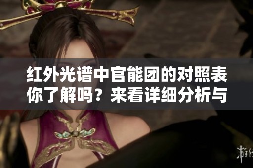 红外光谱中官能团的对照表你了解吗？来看详细分析与解读吧！