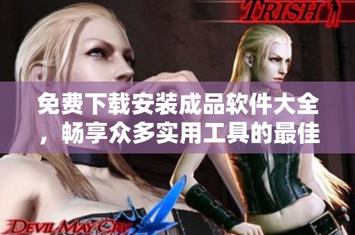 免费下载安装成品软件大全，畅享众多实用工具的最佳选择