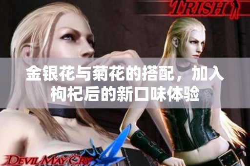 金银花与菊花的搭配，加入枸杞后的新口味体验