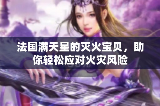 法国满天星的灭火宝贝，助你轻松应对火灾风险