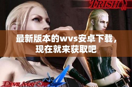 最新版本的wvs安卓下载，现在就来获取吧