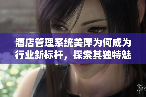 酒店管理系统美萍为何成为行业新标杆，探索其独特魅力与优势所在