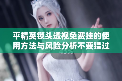 平精英锁头透视免费挂的使用方法与风险分析不要错过