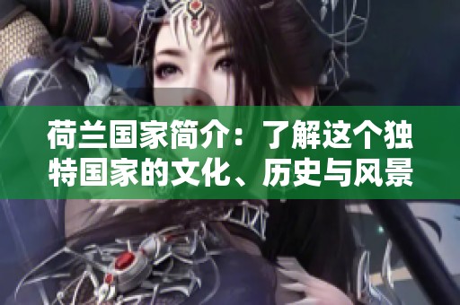 荷兰国家简介：了解这个独特国家的文化、历史与风景