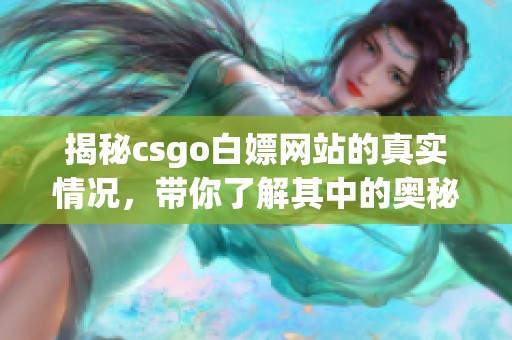 揭秘csgo白嫖网站的真实情况，带你了解其中的奥秘与风险