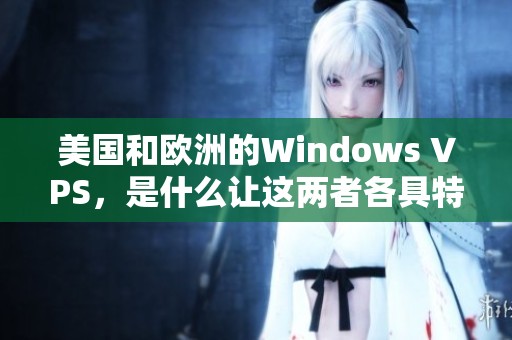 美国和欧洲的Windows VPS，是什么让这两者各具特色与优势？
