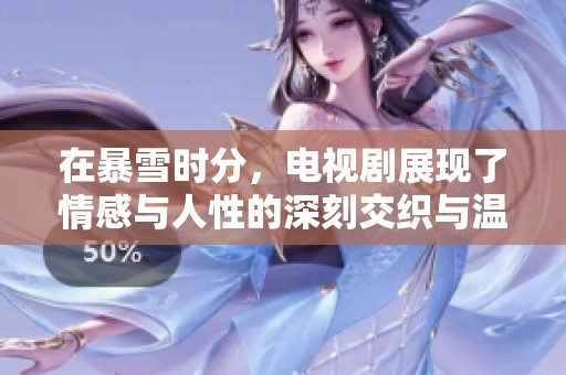 在暴雪时分，电视剧展现了情感与人性的深刻交织与温暖瞬间
