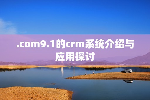 .com9.1的crm系统介绍与应用探讨