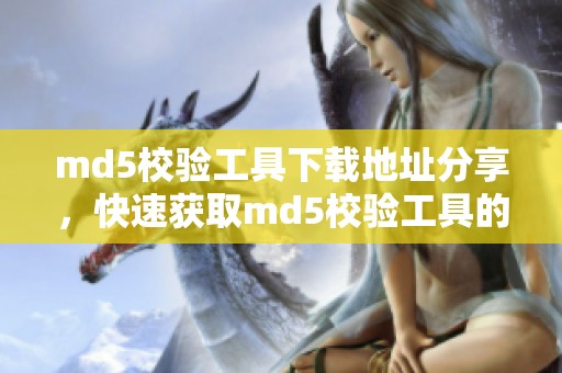 md5校验工具下载地址分享，快速获取md5校验工具的使用方法解析