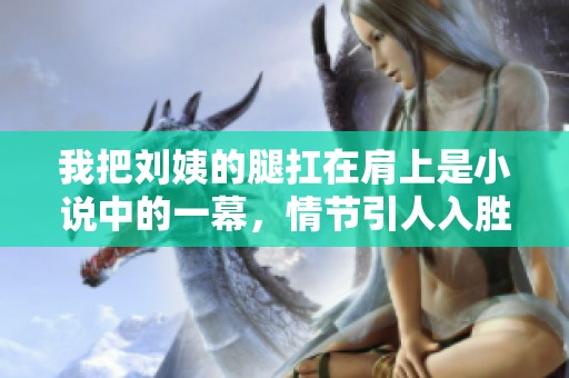 我把刘姨的腿扛在肩上是小说中的一幕，情节引人入胜。