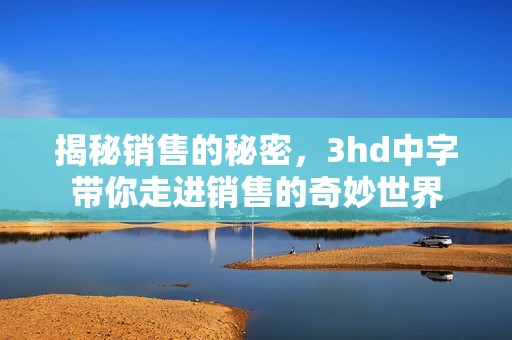 揭秘销售的秘密，3hd中字带你走进销售的奇妙世界