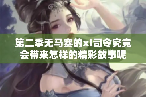 第二季无马赛的xl司令究竟会带来怎样的精彩故事呢