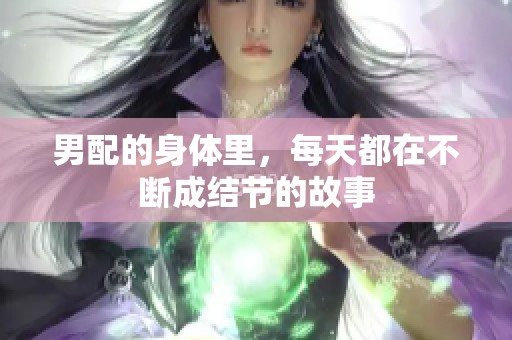 男配的身体里，每天都在不断成结节的故事