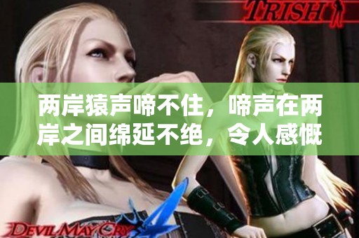两岸猿声啼不住，啼声在两岸之间绵延不绝，令人感慨万千