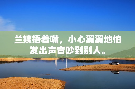 兰姨捂着嘴，小心翼翼地怕发出声音吵到别人。