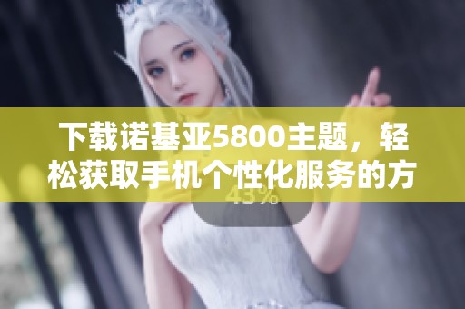 下载诺基亚5800主题，轻松获取手机个性化服务的方式