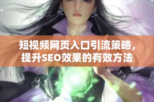 短视频网页入口引流策略，提升SEO效果的有效方法