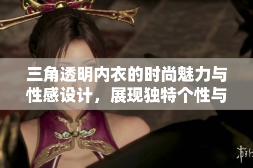 三角透明内衣的时尚魅力与性感设计，展现独特个性与自信气质