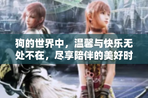 狗的世界中，温馨与快乐无处不在，尽享陪伴的美好时光