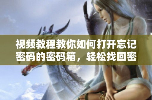 视频教程教你如何打开忘记密码的密码箱，轻松找回密码解决方案