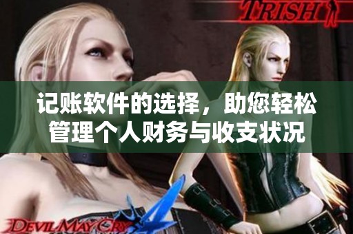 记账软件的选择，助您轻松管理个人财务与收支状况