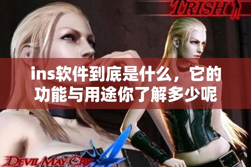 ins软件到底是什么，它的功能与用途你了解多少呢