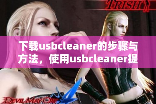 下载usbcleaner的步骤与方法，使用usbcleaner提升电脑清理效率