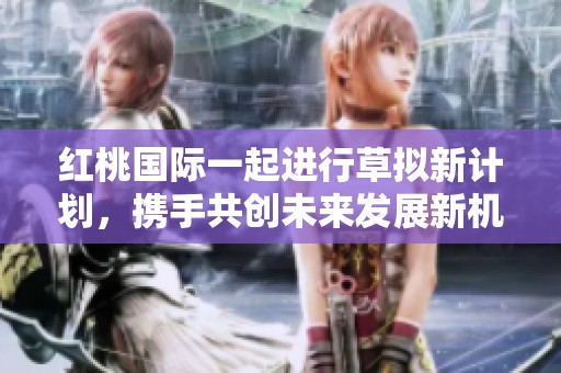 红桃国际一起进行草拟新计划，携手共创未来发展新机遇