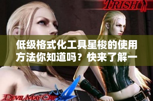 低级格式化工具星梭的使用方法你知道吗？快来了解一下吧！