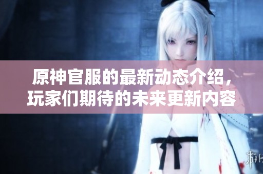 原神官服的最新动态介绍，玩家们期待的未来更新内容分析